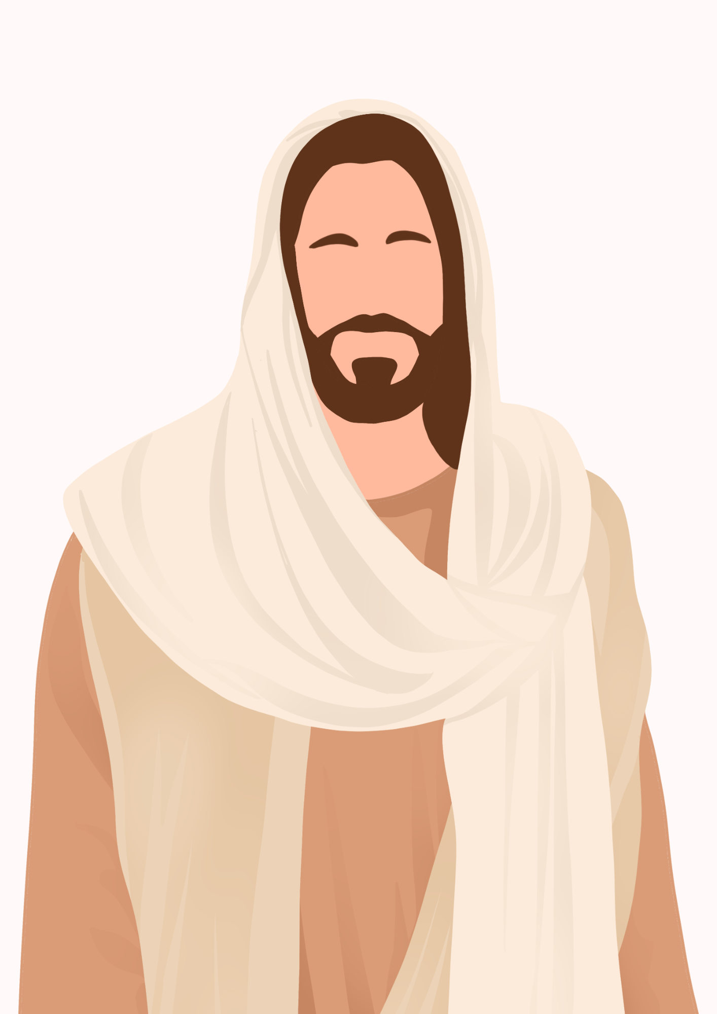 Jesus Christ Portrait Print