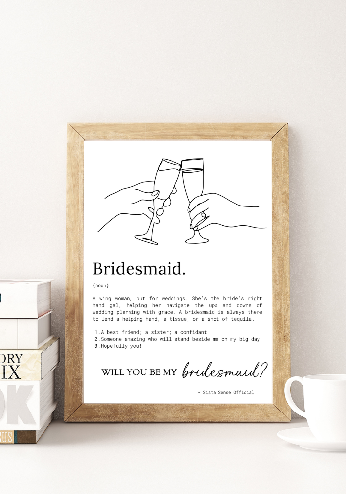 Mini Bridesmaid Gift Box