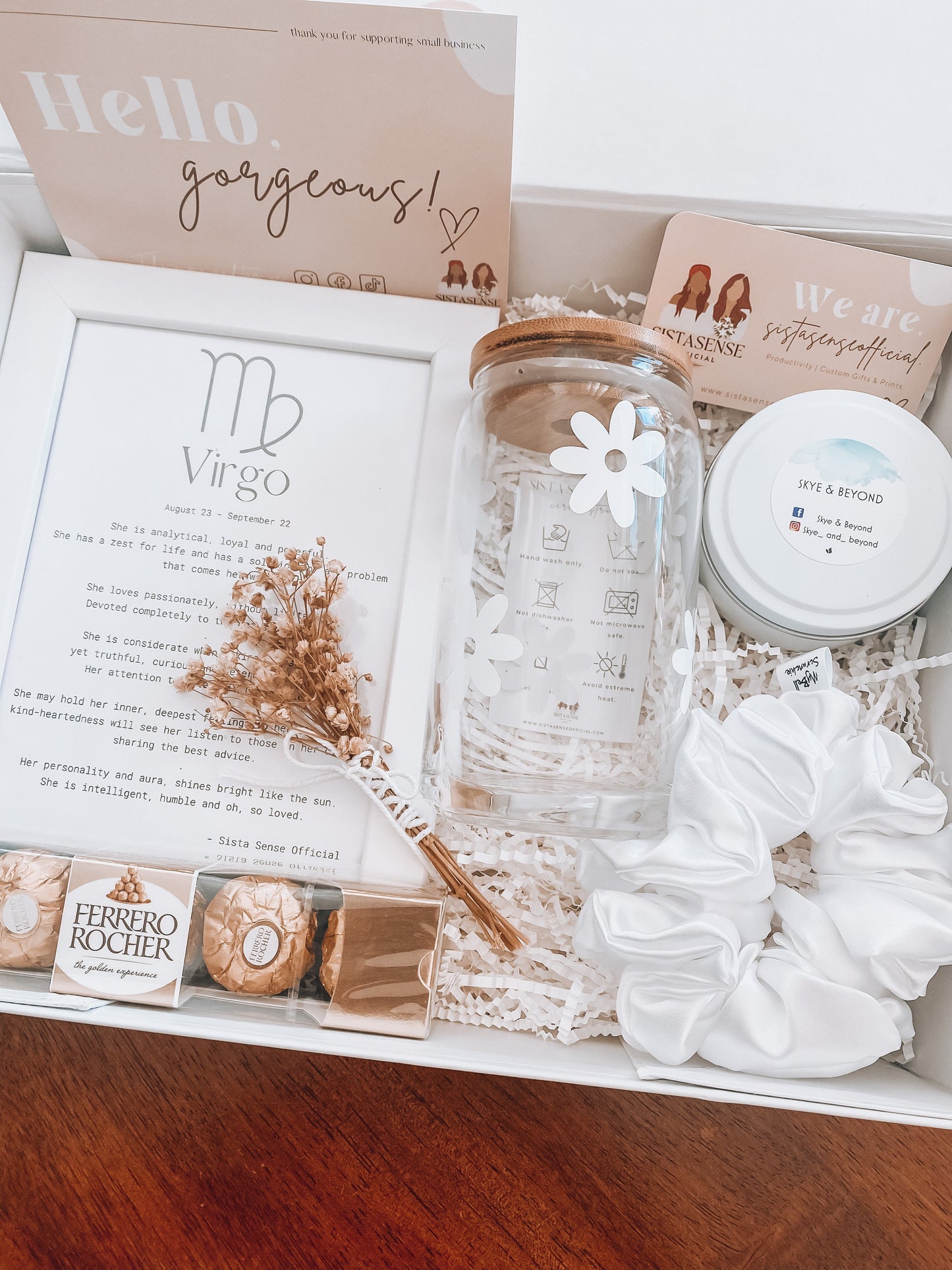 Bridesmaid Personalised Tumbler Gift Box