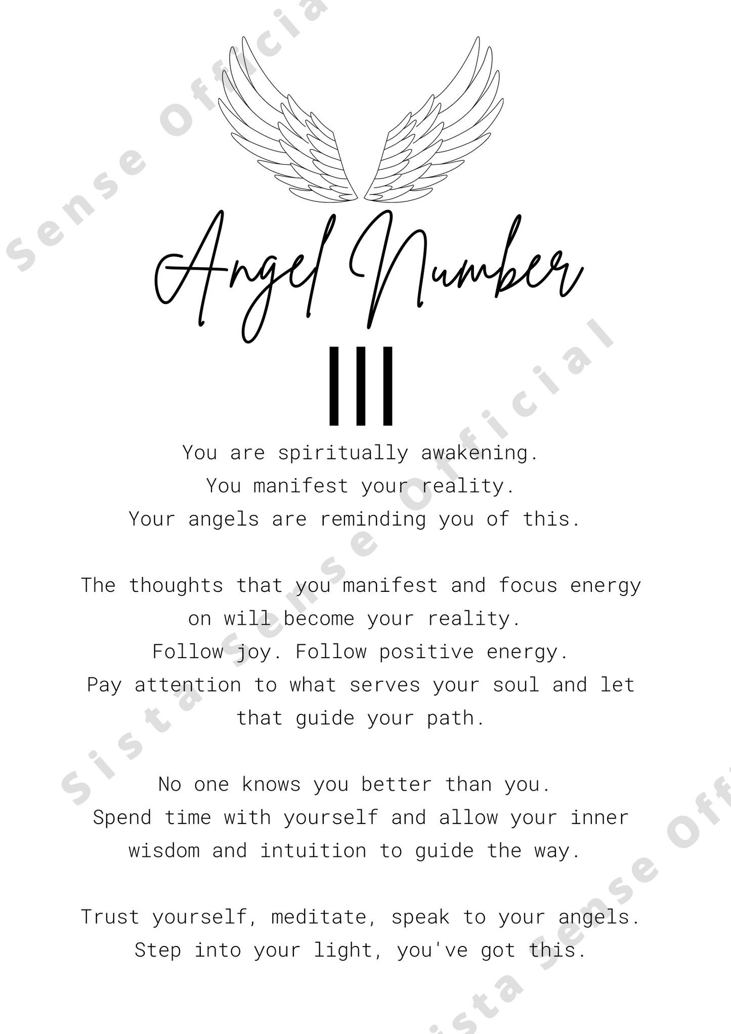 Angel Number 111