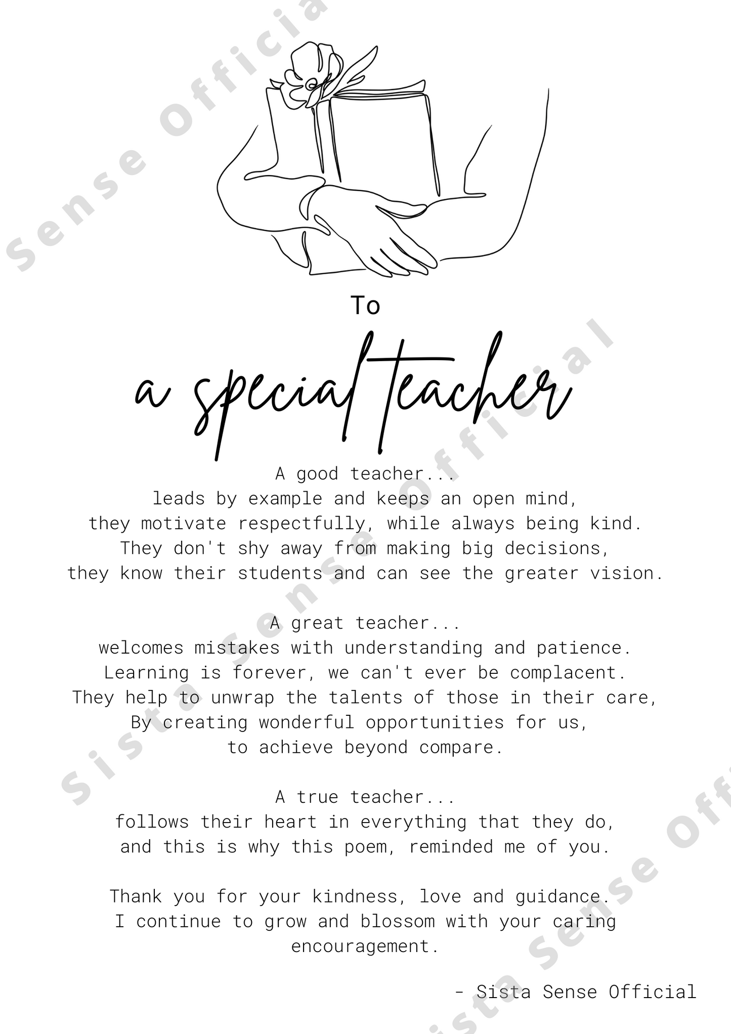 A Special Teacher