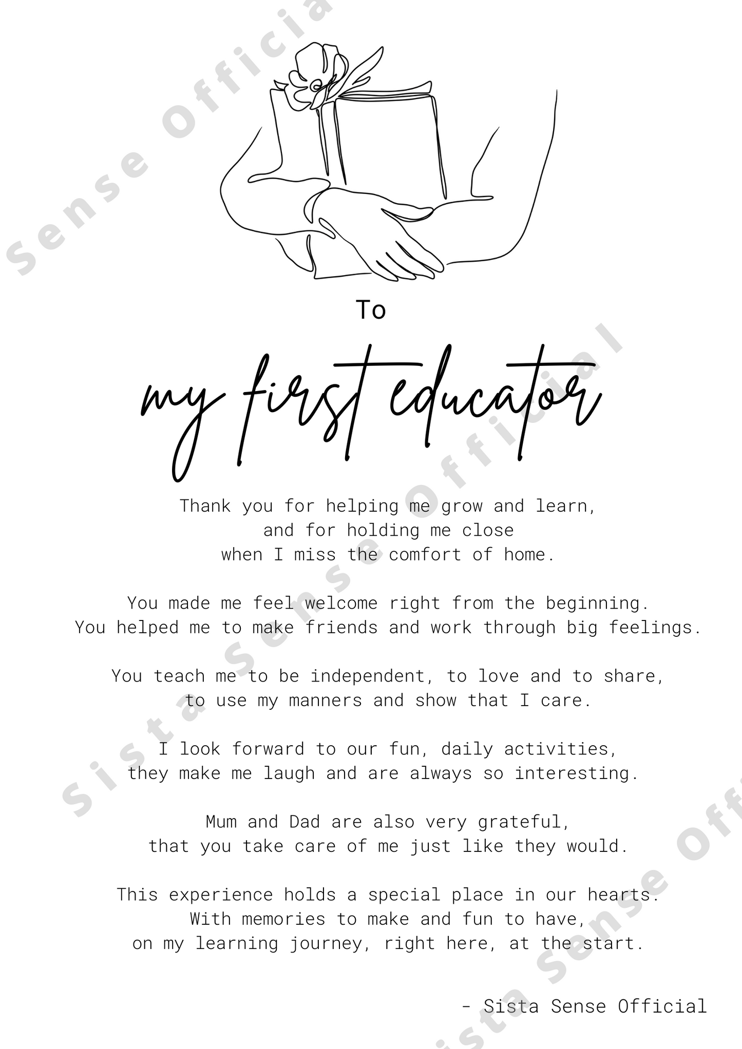 My First Educator